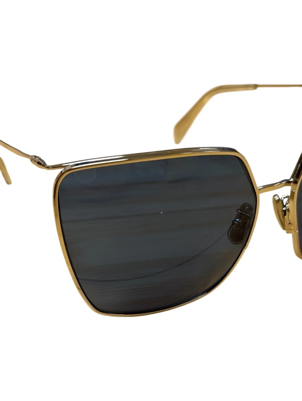 Celine Gold Frame Sunglasses new in Box